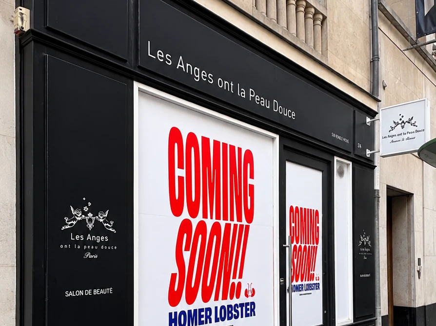 Façade Homer Lobster à Paris avant travaux