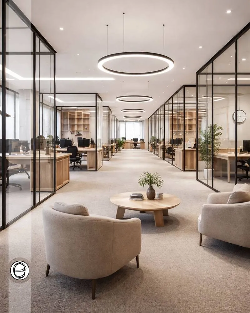 Rénovation de bureaux d'entreprise